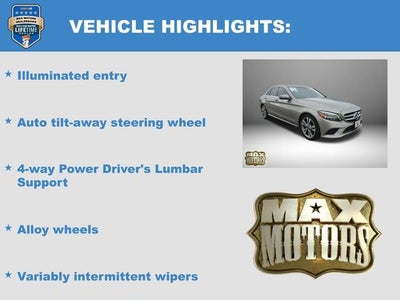 2020 Mercedes-Benz C-Class C 300