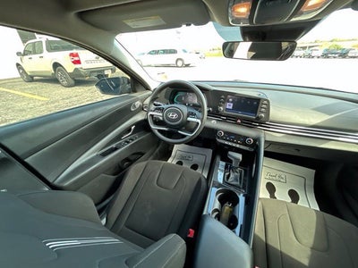 2025 Hyundai Elantra Hybrid Blue